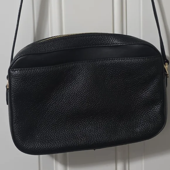 Michael Kors Jet Set East West Crossbody Black & White Animal Print - Picture 6 of 11